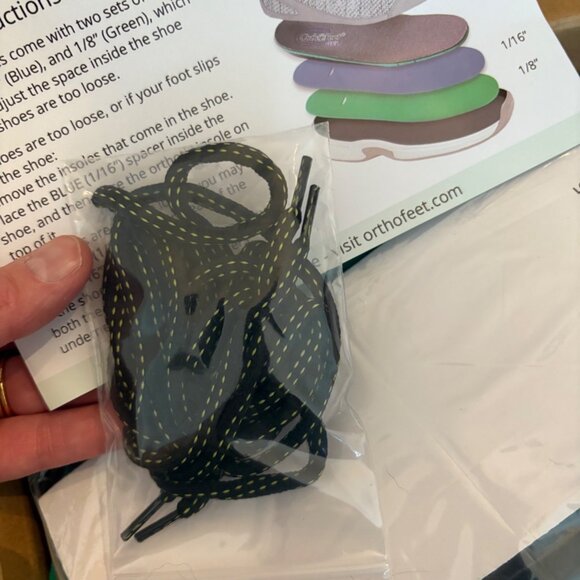 Orthofeet Coral New in Box Black Athletic Walking Shoes Women’s 10 Wide - Picture 9 of 12